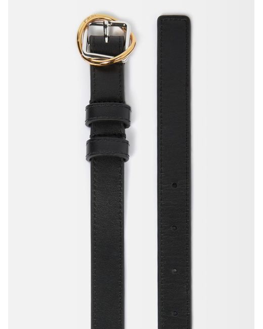 Jacquemus White The Thin Salon Belt