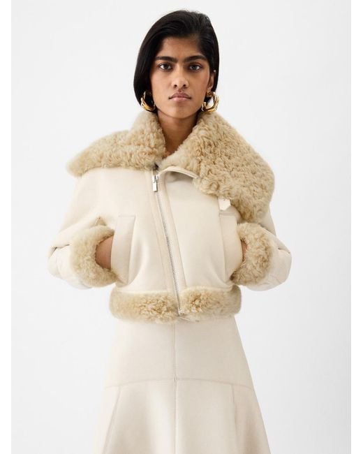 Jacquemus Natural The Aviatore Jacket