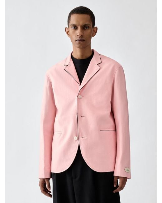 Jacquemus Pink La Veste Palmier