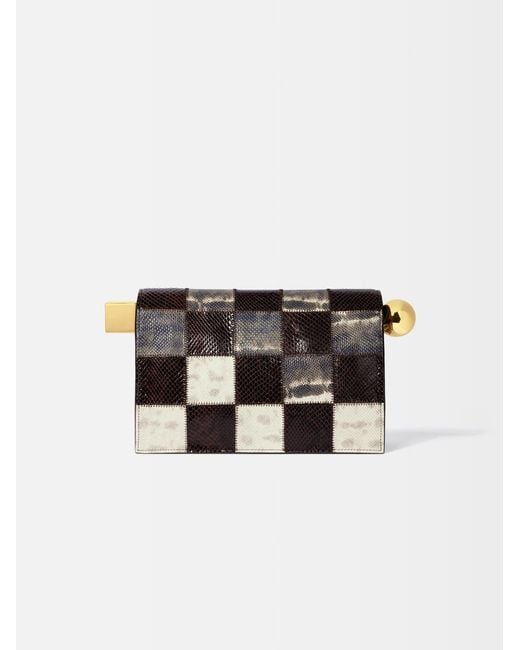 Jacquemus Black The Rond Carré Clutch