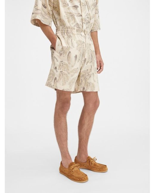 Jacquemus Natural The Aloe Shorts for men