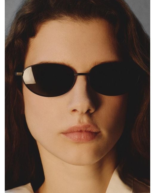 Jacquemus Black The Alba Sunglasses