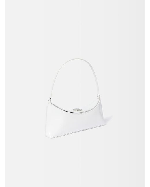 La Pochette Ovalo Jacquemus en coloris White