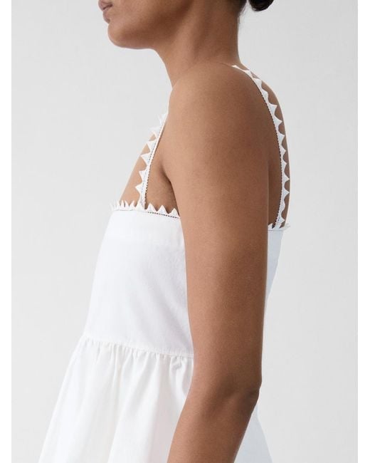 Jacquemus White The Traversin Top