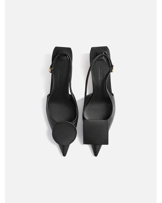 Jacquemus White The Low Duelo Slingbacks