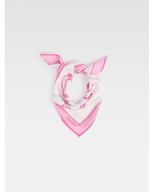 Jacquemus Pink The Pesco Bandana for men