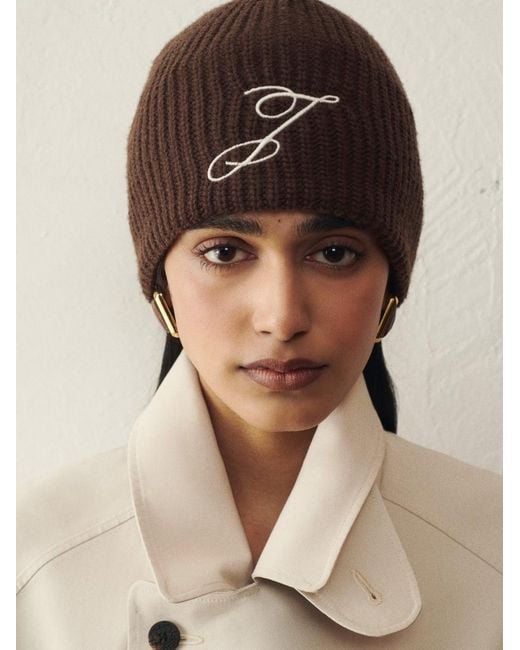 Jacquemus Brown The Espiral Beanie