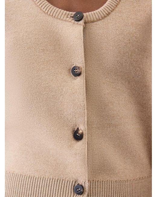 Jacquemus Natural The Doppio Cardigan