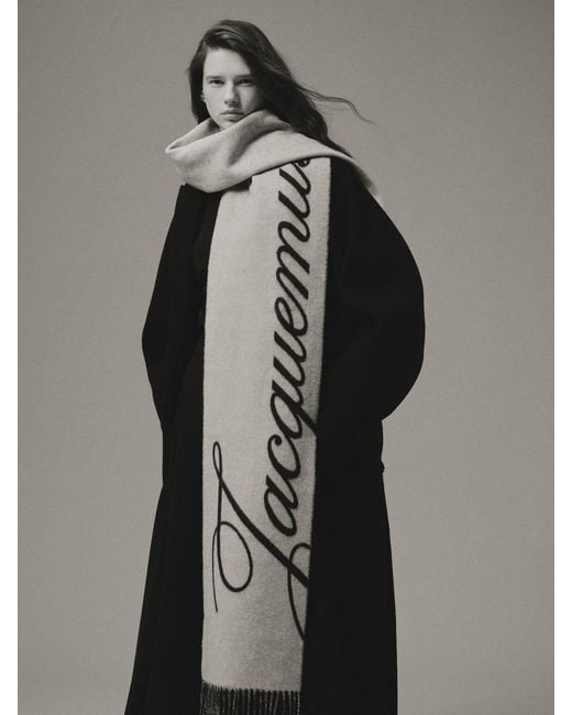 Jacquemus White The Atelier Scarf