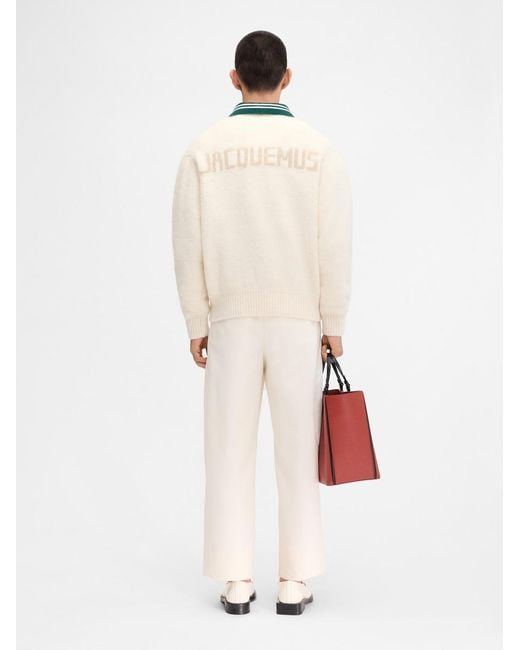 Jacquemus White The Cardigan