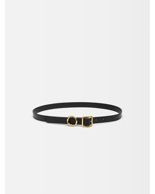 Jacquemus White The Thin Regalo Belt