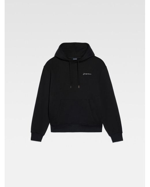 Jacquemus Black The Embroidered Sweatshirt