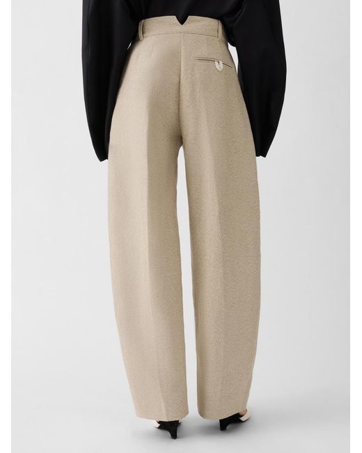 Jacquemus White The Ovalo Pants