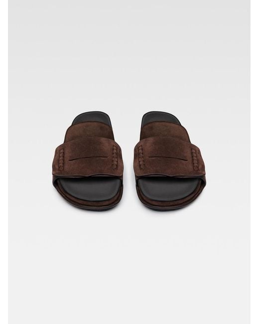 Jacquemus Brown The Mocassin Sandals