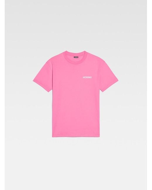 Jacquemus Pink Le T-Shirt