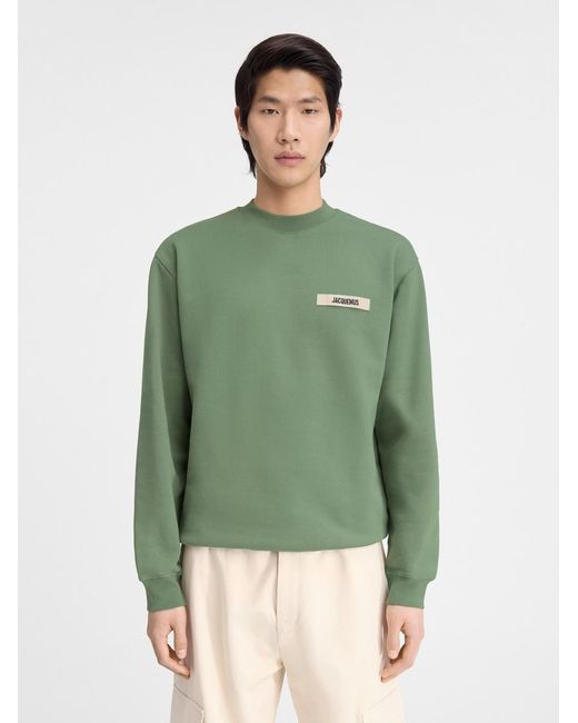 Le Sweatshirt Gros Grain Jacquemus pour homme en coloris Green