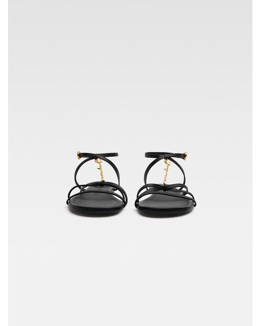 Jacquemus Black Les Sandales Pralù Plates