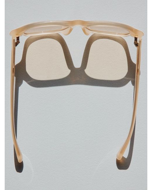 Jacquemus Natural The Becane Sunglasses