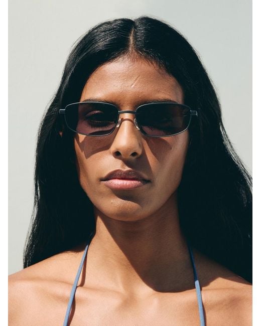 Jacquemus Black The Sera Sunglasses