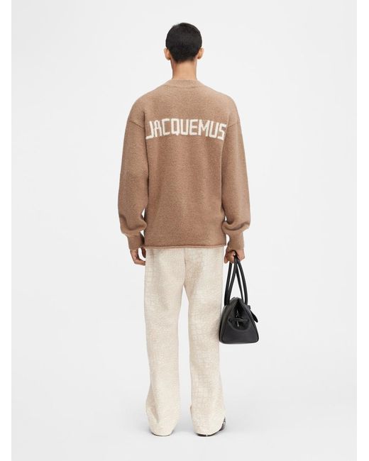 Jacquemus Natural Le Pull