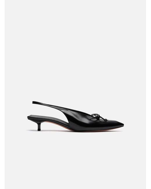 Jacquemus White The Low Cubisto Slingbacks