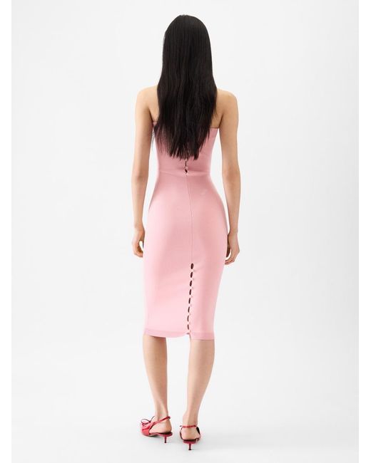 Jacquemus Pink The Sera Knit Dress
