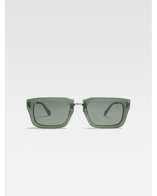 Les Lunettes Soli di Jacquemus in Green