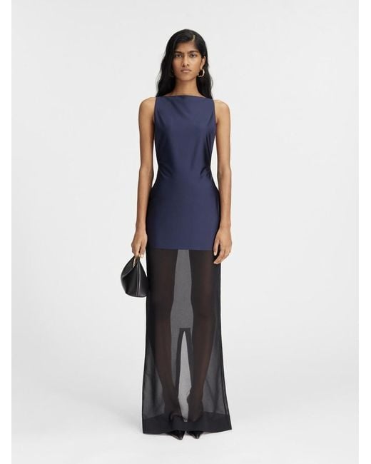how to wear medals on navy dress blues Jacquemus Blue Wool 'Le Splash' Asymmetric Dress Size 42 – Mine & Yours