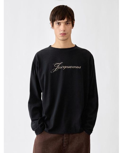 Jacquemus Blue The Long-Sleeve T-Shirt