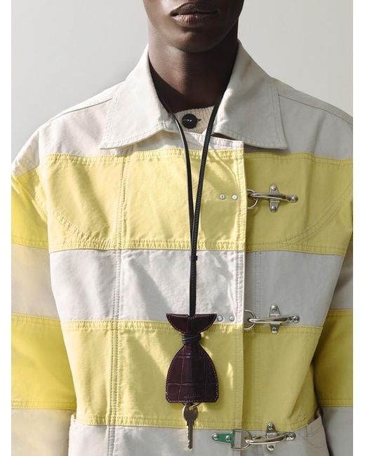 Jacquemus White Le Cache-Clé Poisson
