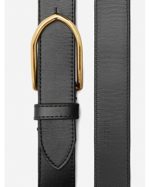 Jacquemus White The Bambino Belt