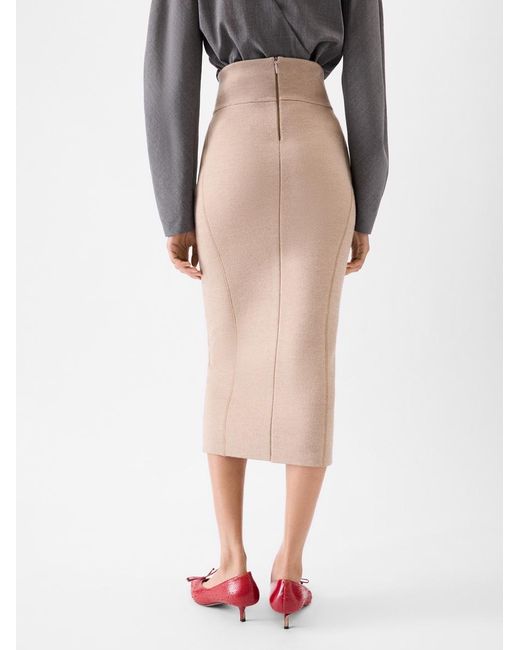 Jacquemus Gray La Jupe Maille Doppio