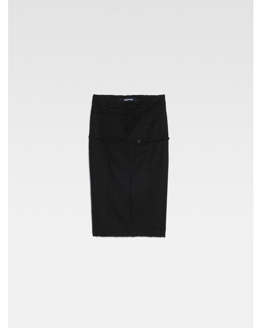 Jacquemus Black La Jupe Caraco