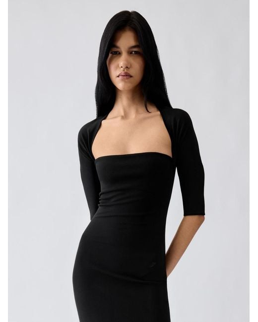 Jacquemus Black The Bolero Dress