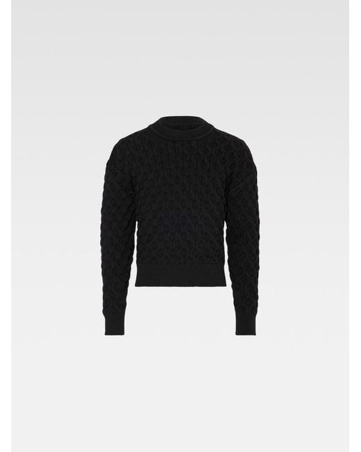 Jacquemus Black The Torsade Sweater for men