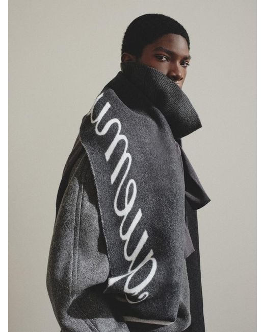 Jacquemus White The Atelier Scarf