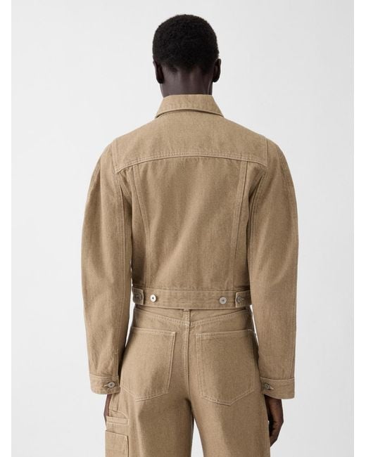 Jacquemus Natural The Ovalo Cargo Jacket