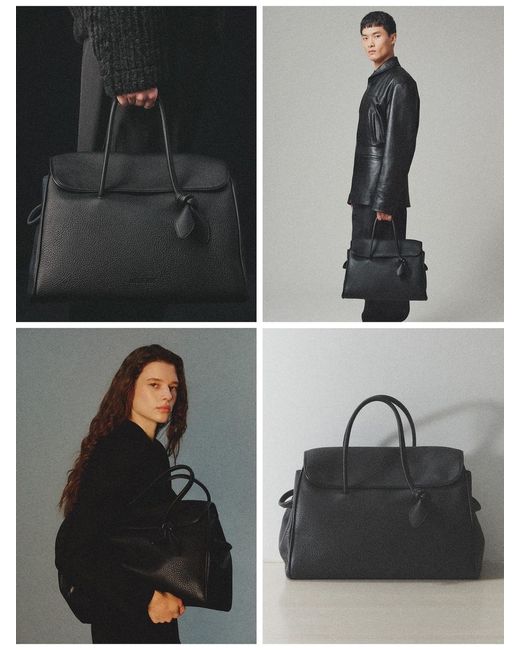Jacquemus Black The Turismo Shopper Bag