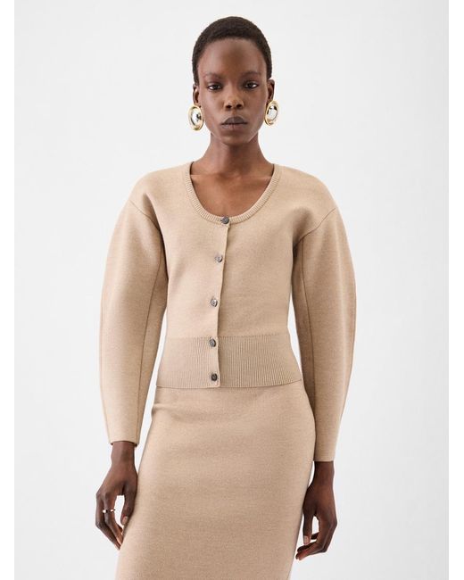 Jacquemus Natural The Doppio Cardigan