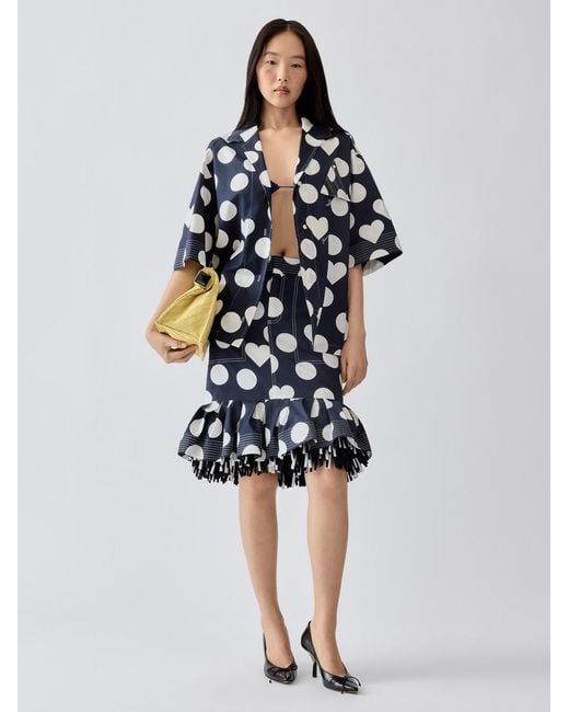 Jacquemus Blue The Cabana Skirt