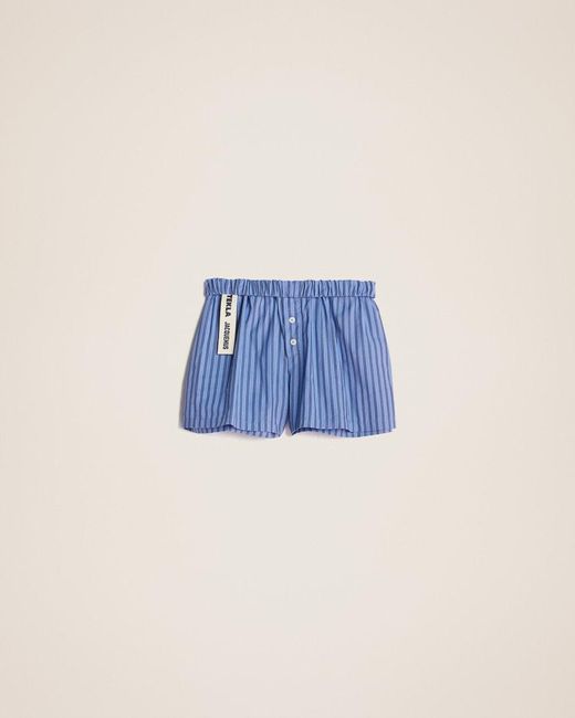 Jacquemus Blue Le Short Tekla