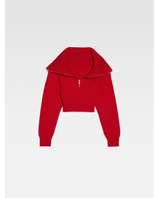 Jacquemus Red La Maille Risoul