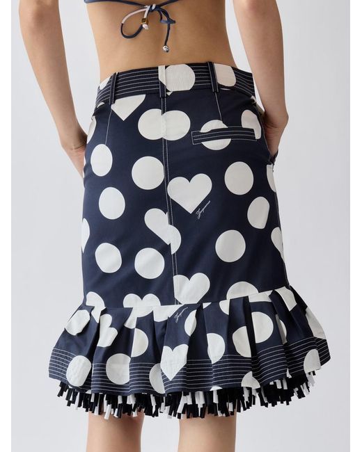 Jacquemus Blue The Cabana Skirt