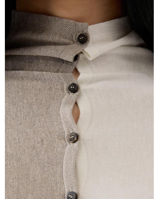 Jacquemus Natural Le Polo Losange