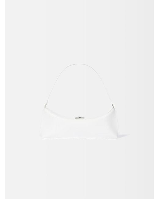 La Pochette Ovalo Jacquemus en coloris White