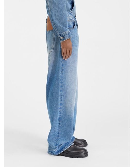 Jacquemus Blue The Wide De-Nîmes Denim Pants for men