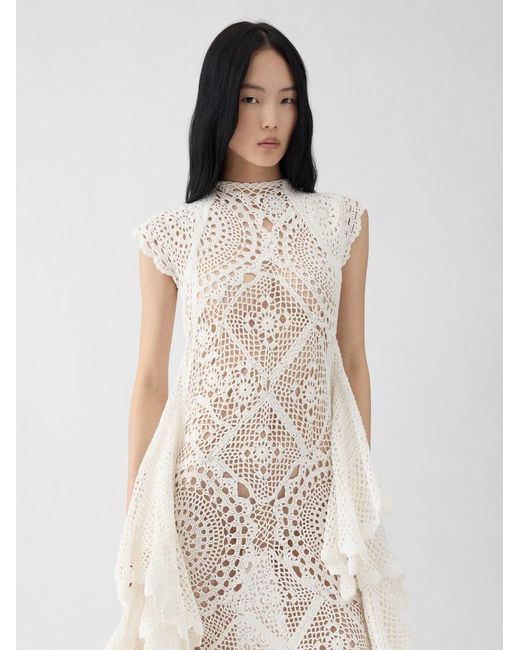Jacquemus The Napperon Dress in White | Lyst