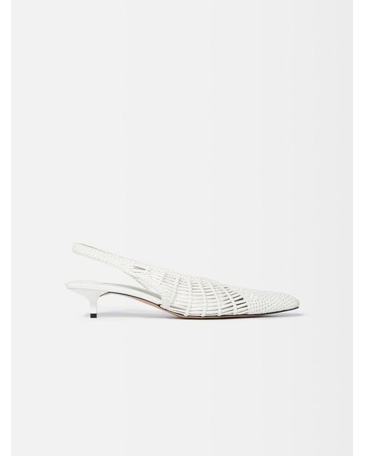 Jacquemus White The Low Cubisto Banane