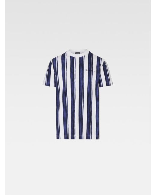 Jacquemus Blue The Rayures T-Shirt