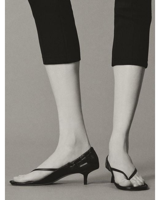 Jacquemus White The Low Sandals
